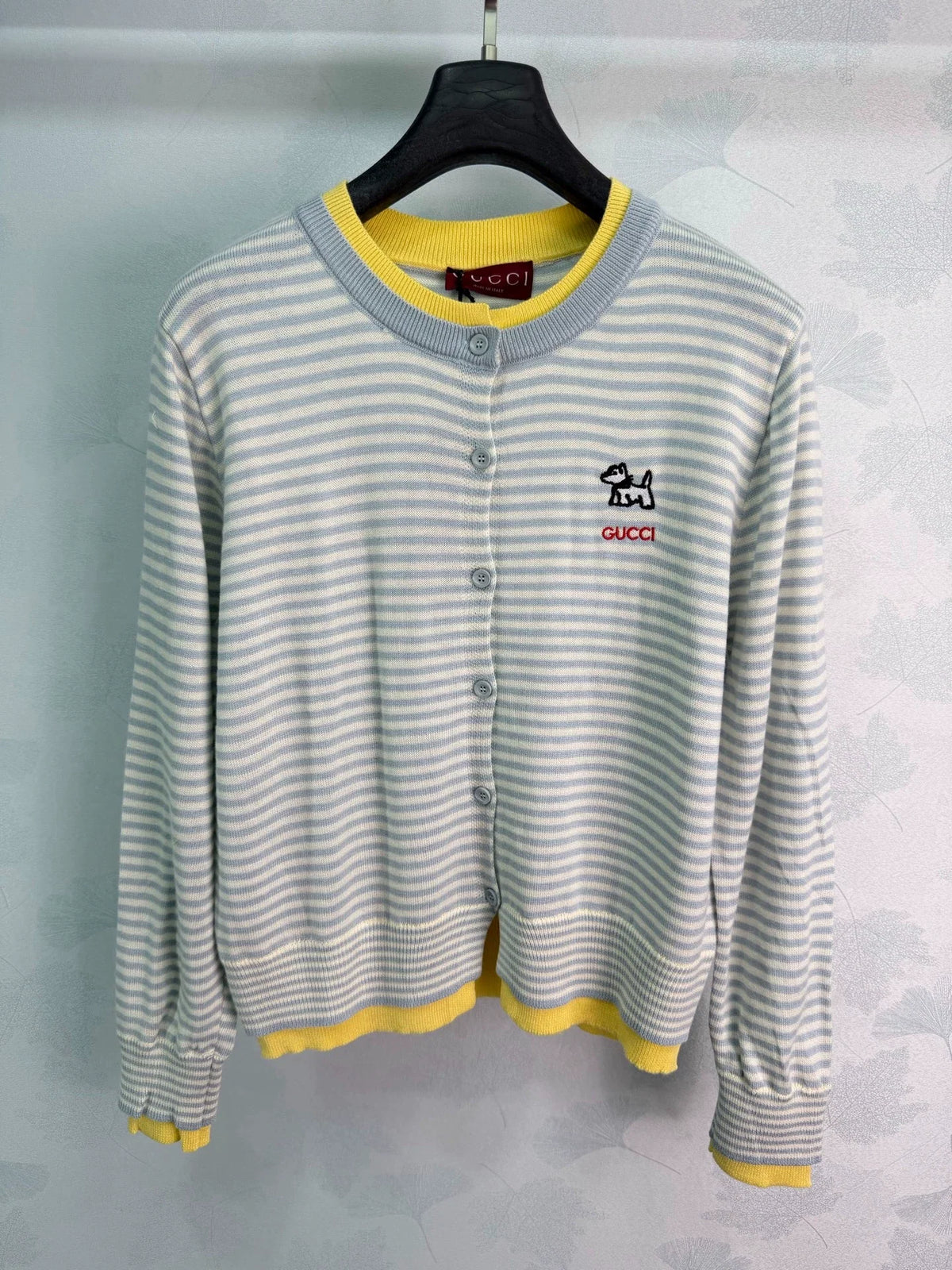 26 Early Autumn New Striped Faux Two-Piece Knit Cardigan