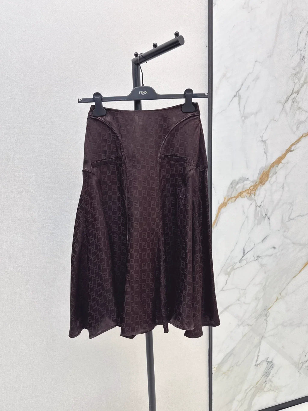 25 Jacquard lace camisole half skirt set