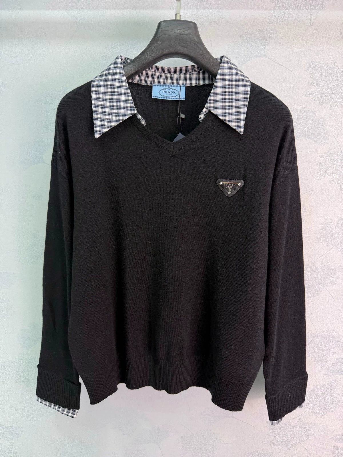 26 Early Autumn New Plaid Two-in-One Long Sleeve