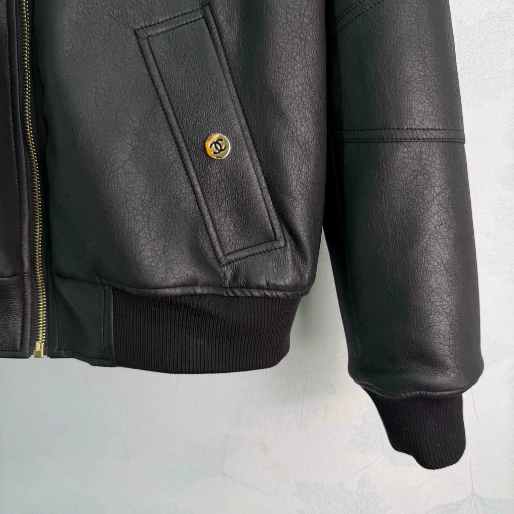 26 New Lamb Wool Leather Jacket
