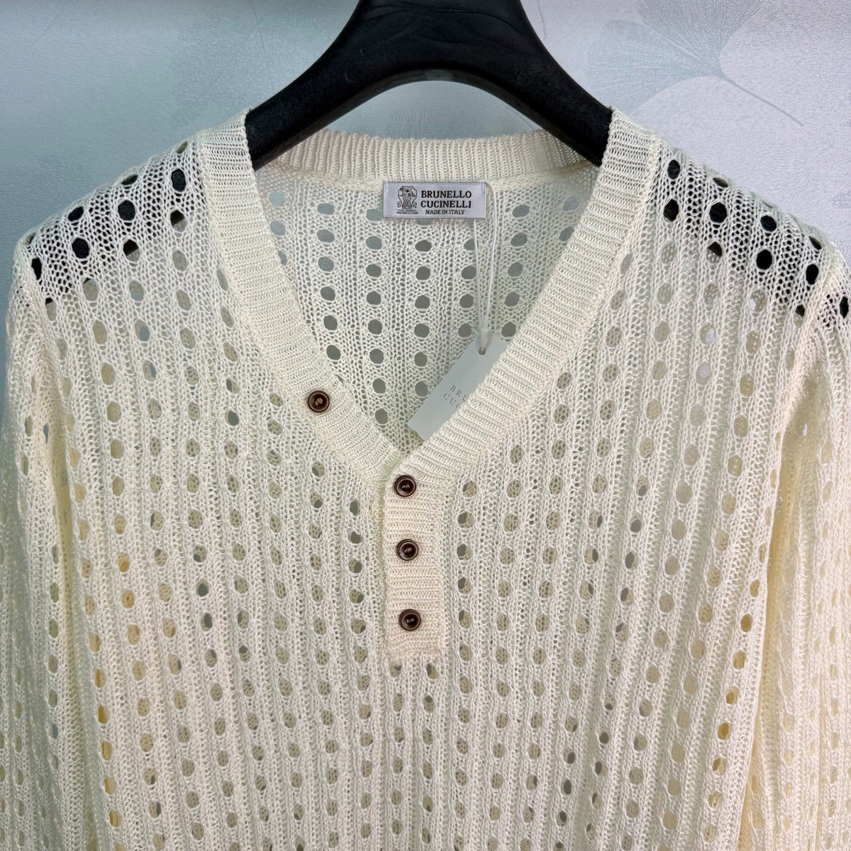 Brunello Cucinelli/26 New V-Neck Knit Top