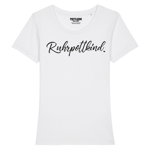 "Ruhrpottkind" Shirt Mädels weiß