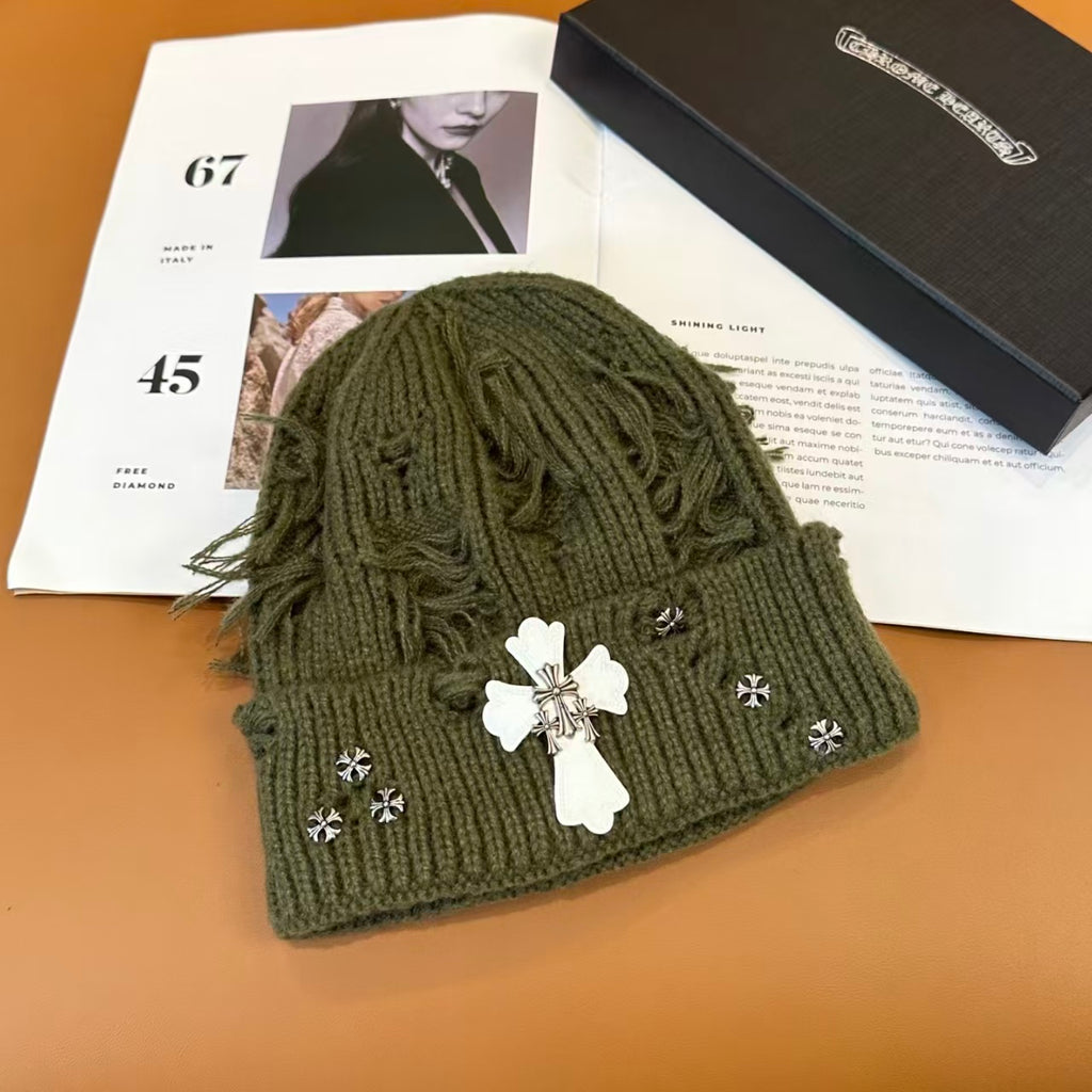 New Cross Knitted Hat