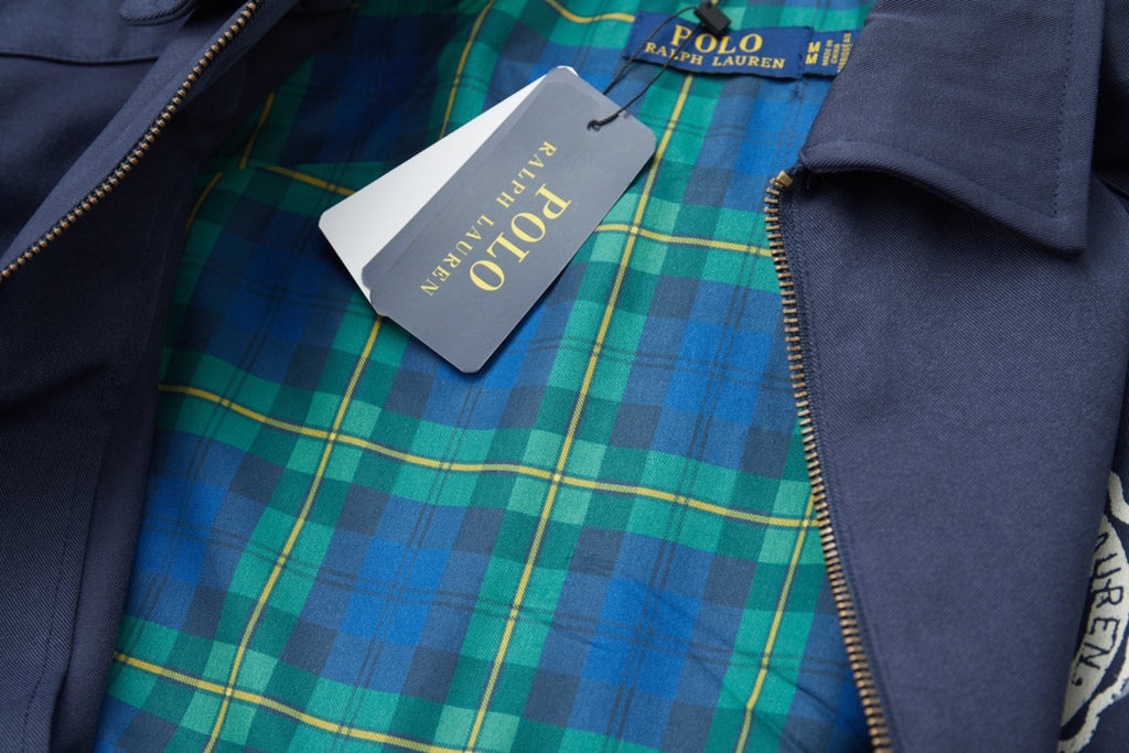 Tibetan logo zipper Harrington jacket jacket