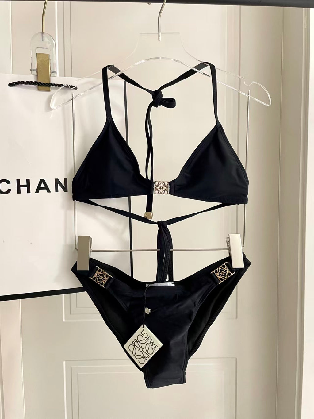 New French strap swimsuit