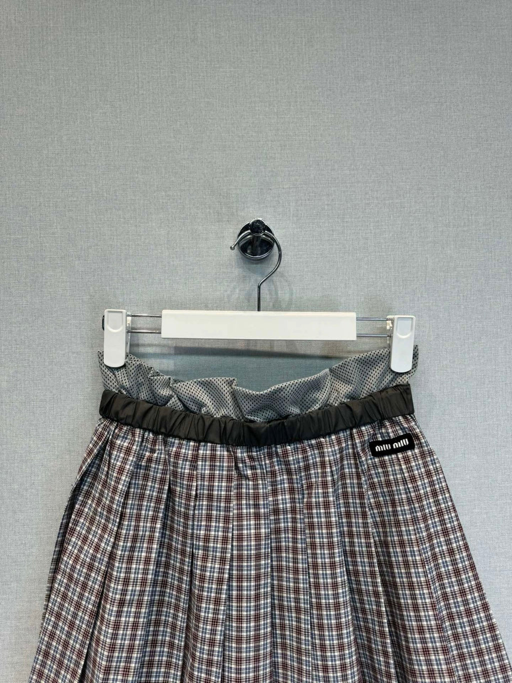 25 Spring and Summer New Plaid Pleated Skirt