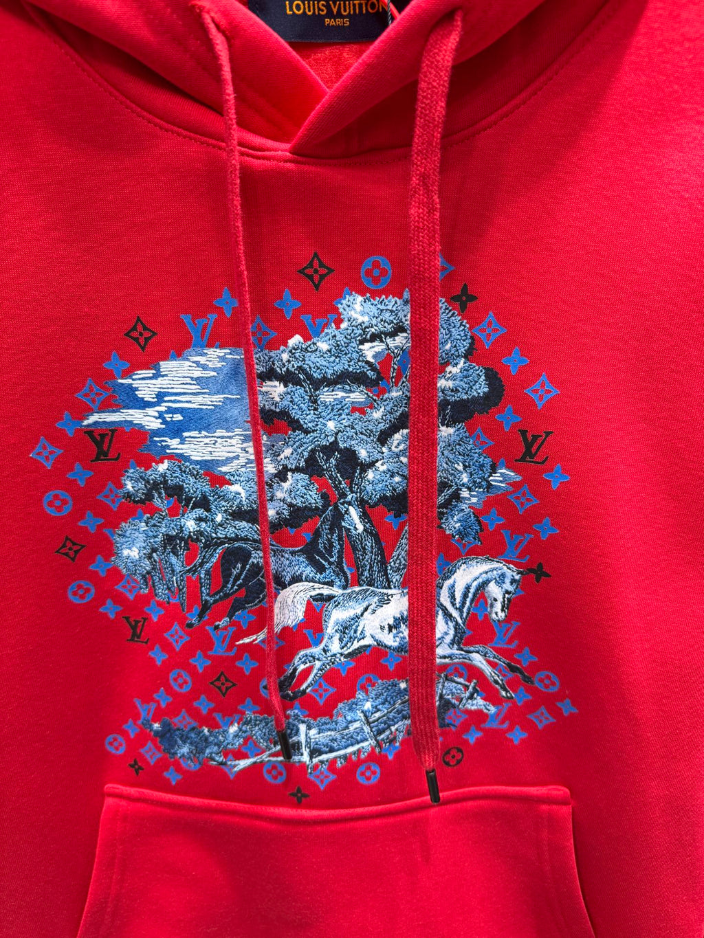 New Year's hooded sweatshirt