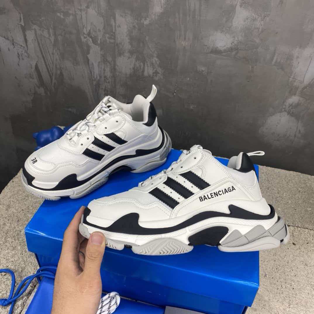 Co branded retro thick sole height increasing sports dad shoes