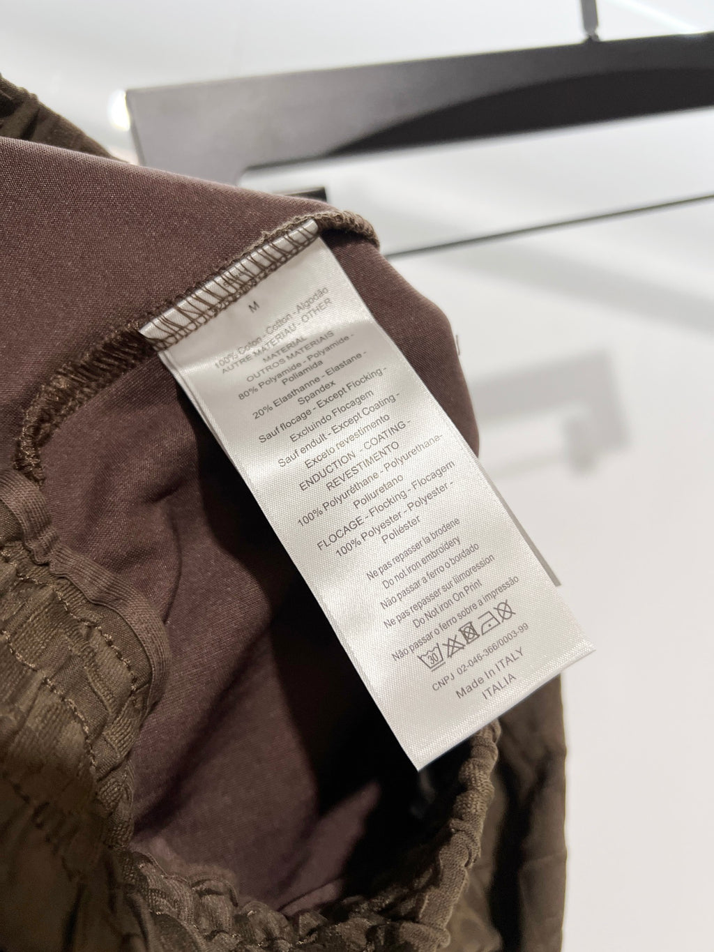 Full of floral letters, towel, jacquard casual shorts