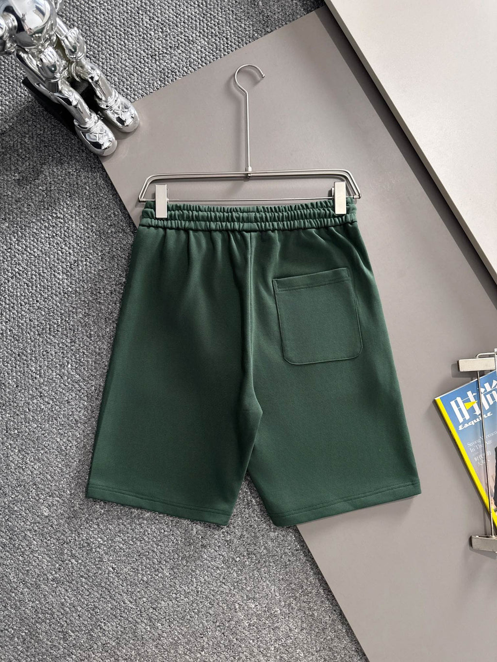 Toothbrush embroidered logo casual shorts