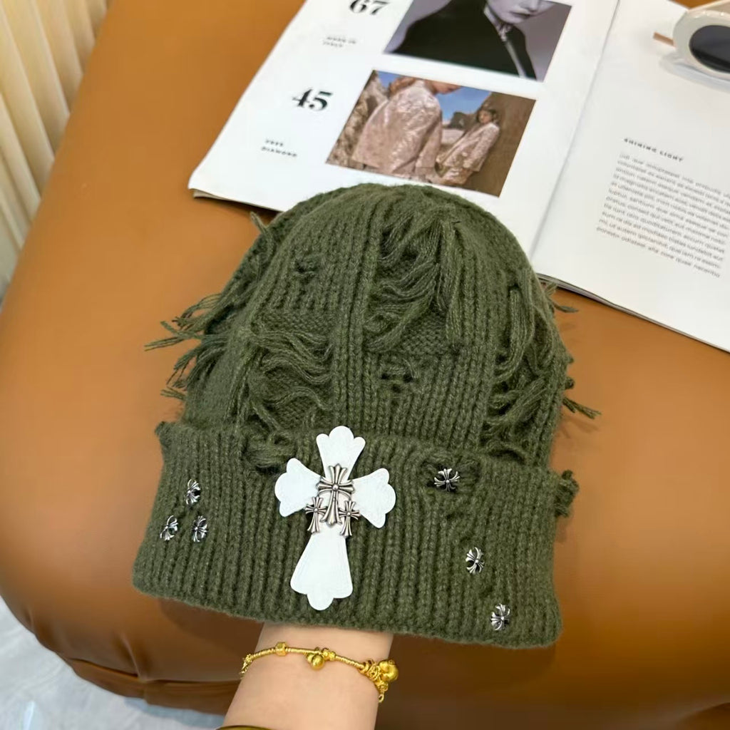 New Cross Knitted Hat