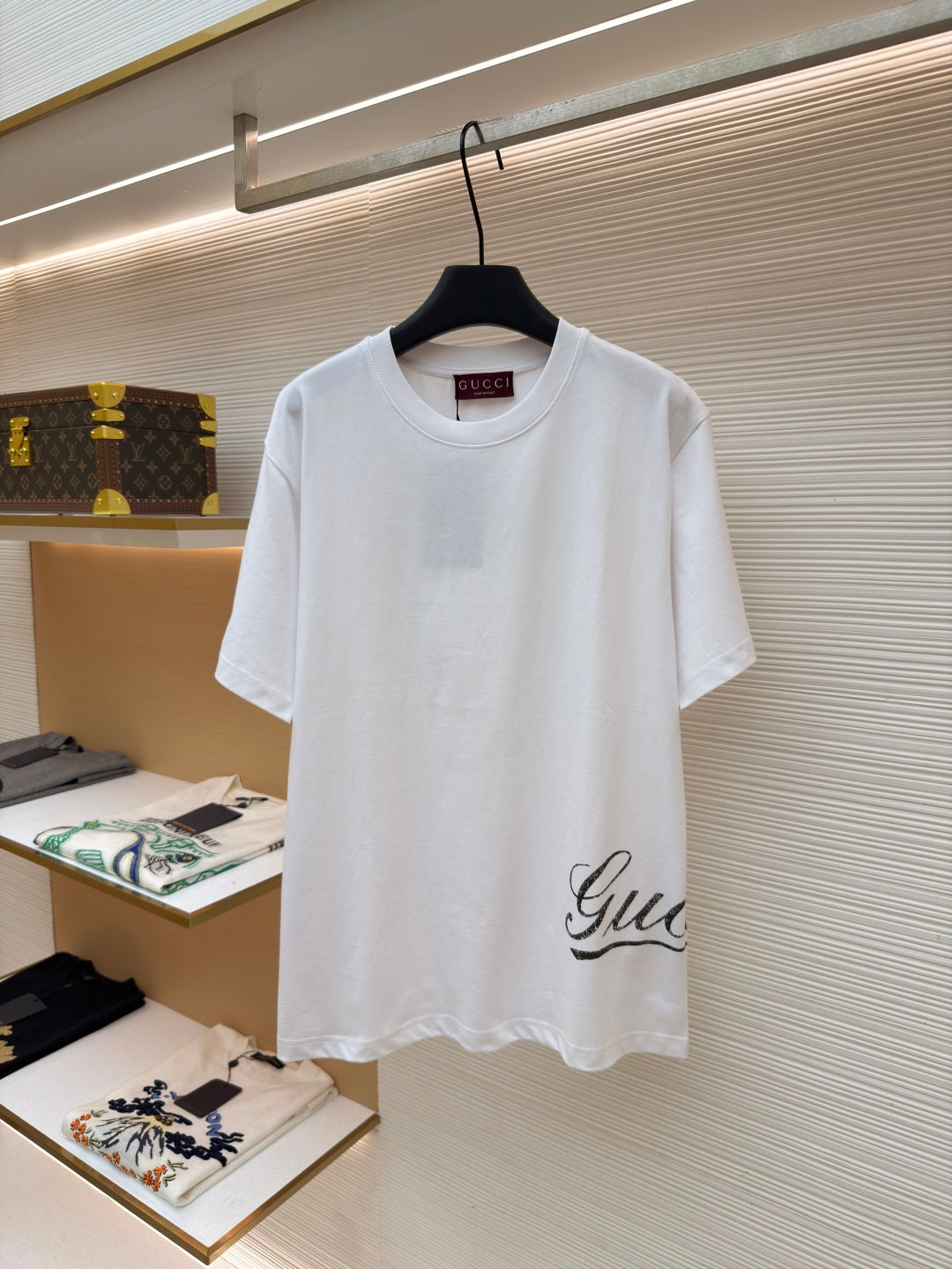 Logo printed short sleeved T-shirt