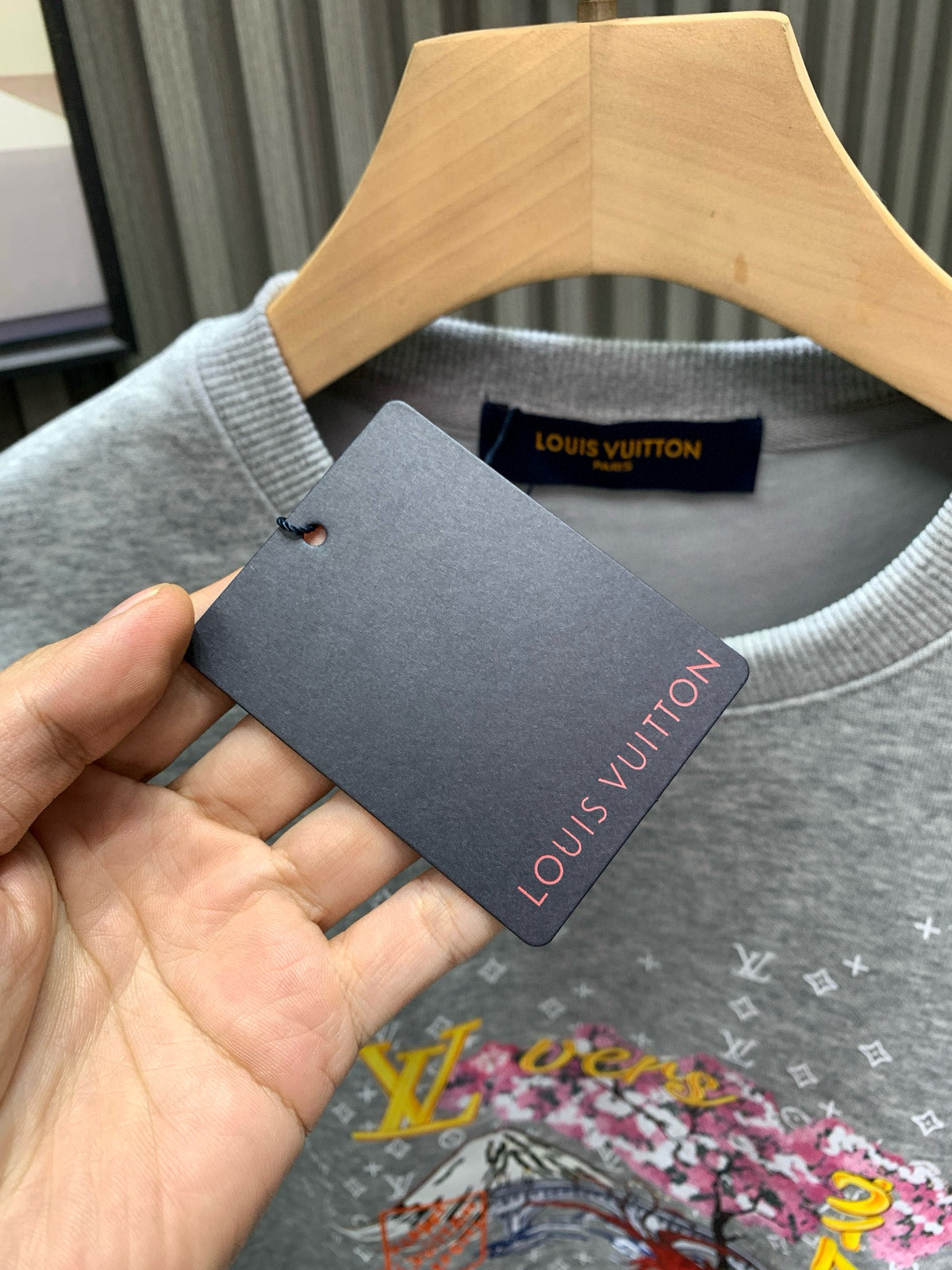 New Year printed hoodie