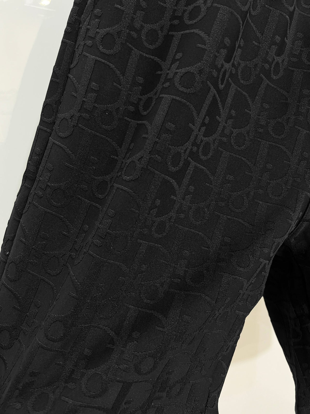 Full of floral letters, towel, jacquard casual shorts
