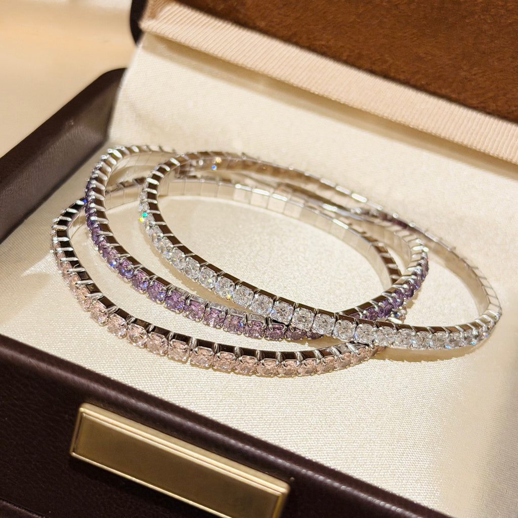 💎  Diamond lined small bracelet