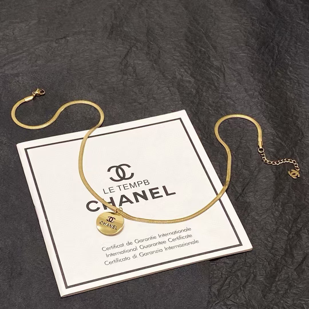 New snake bone necklace