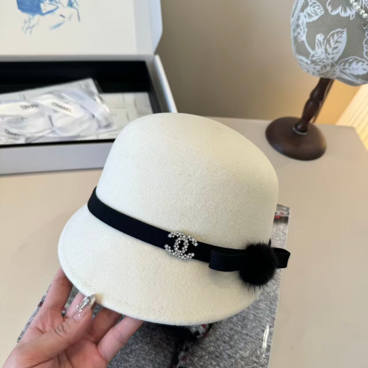 New wool military hat