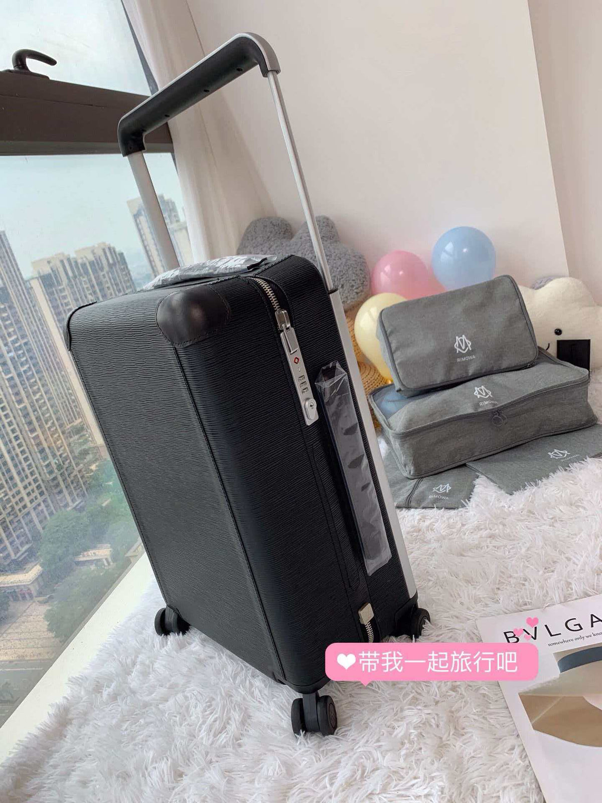 Trolley suitcase, travel suitcase, high-end goods