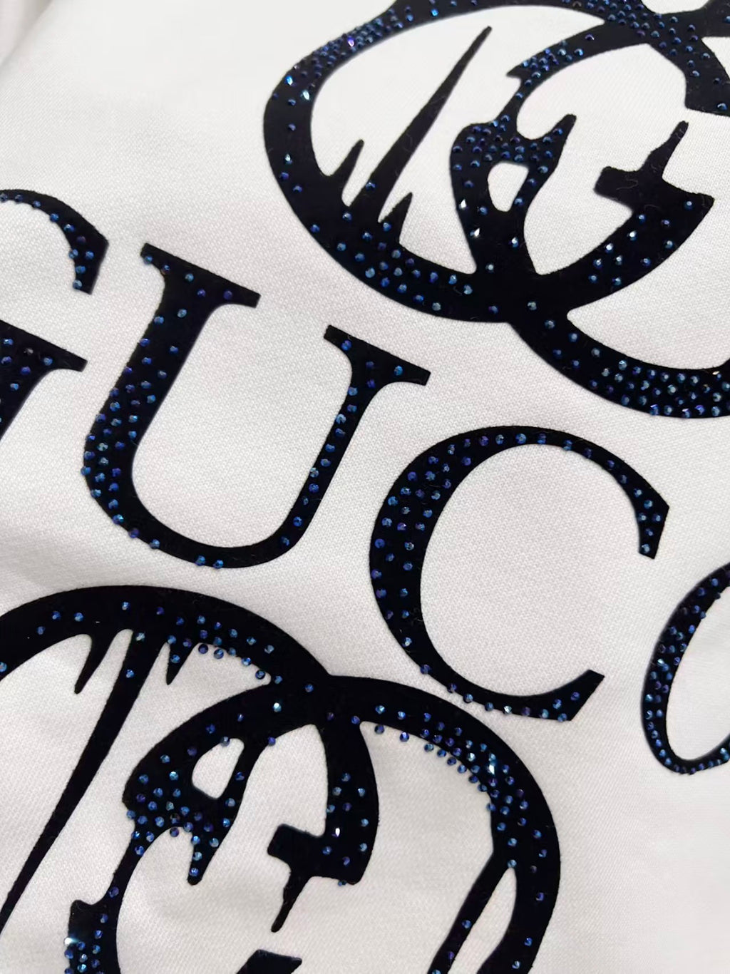 New flocking printed hoodie
