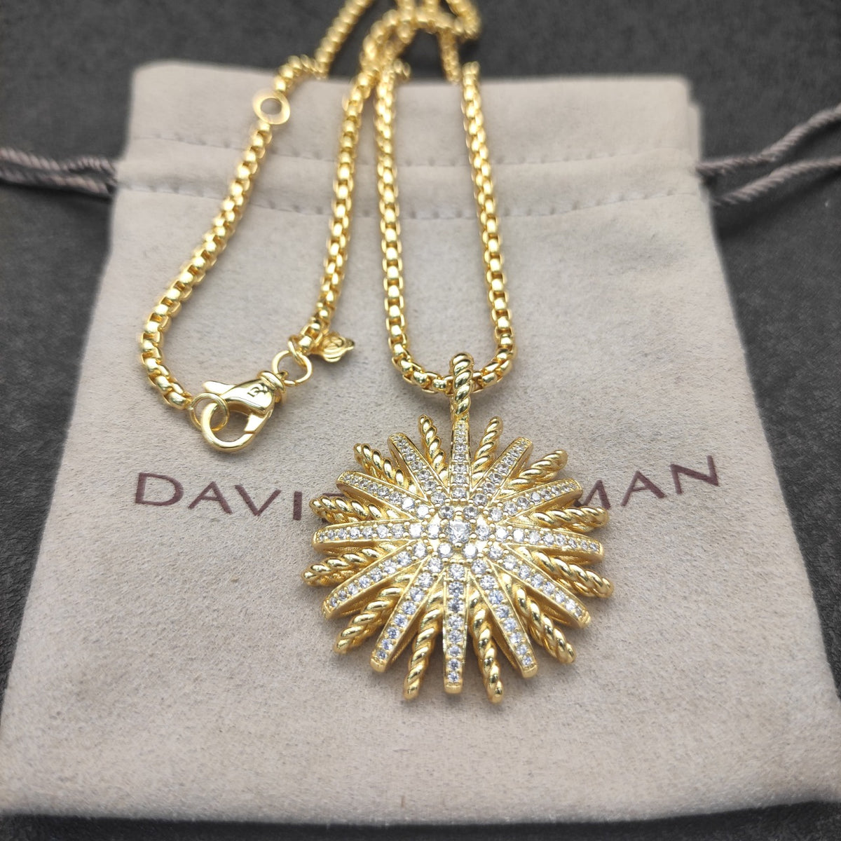 Sunflower Starry Sky Necklace