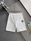 Toothbrush embroidered logo casual shorts