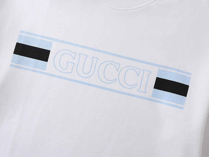 Spring and summer new style horseneck button print round neck short sleeved T-shirt