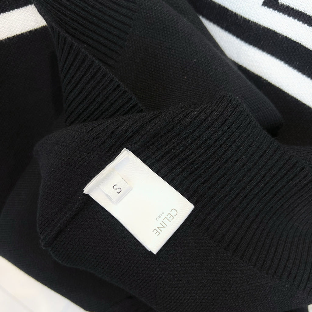 Classic letter logo round neck knitted sweater