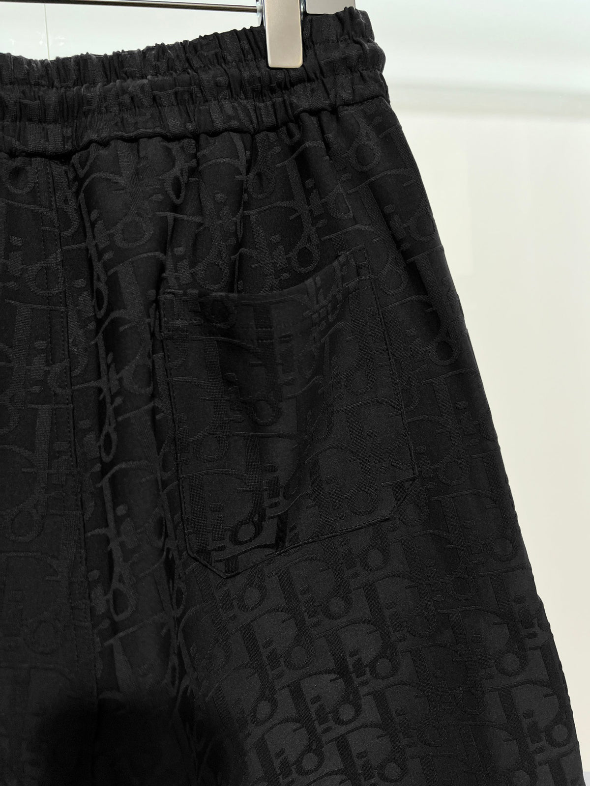 Full of floral letters, towel, jacquard casual shorts
