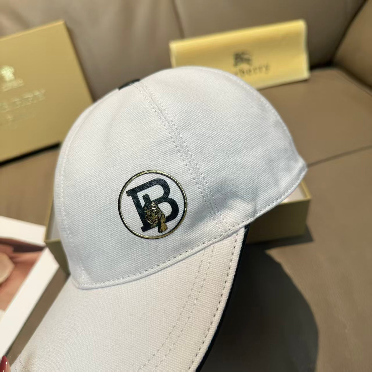 Tiger offset printing baseball cap