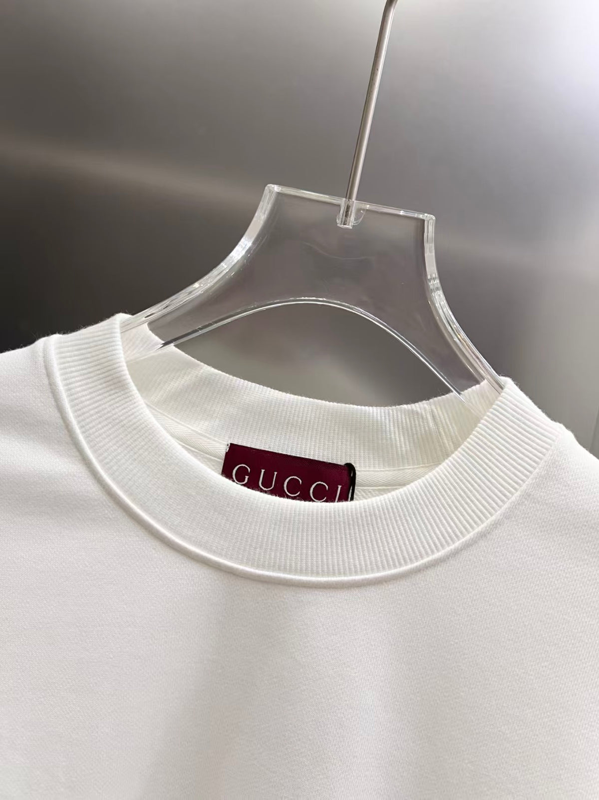 New flocking printed hoodie