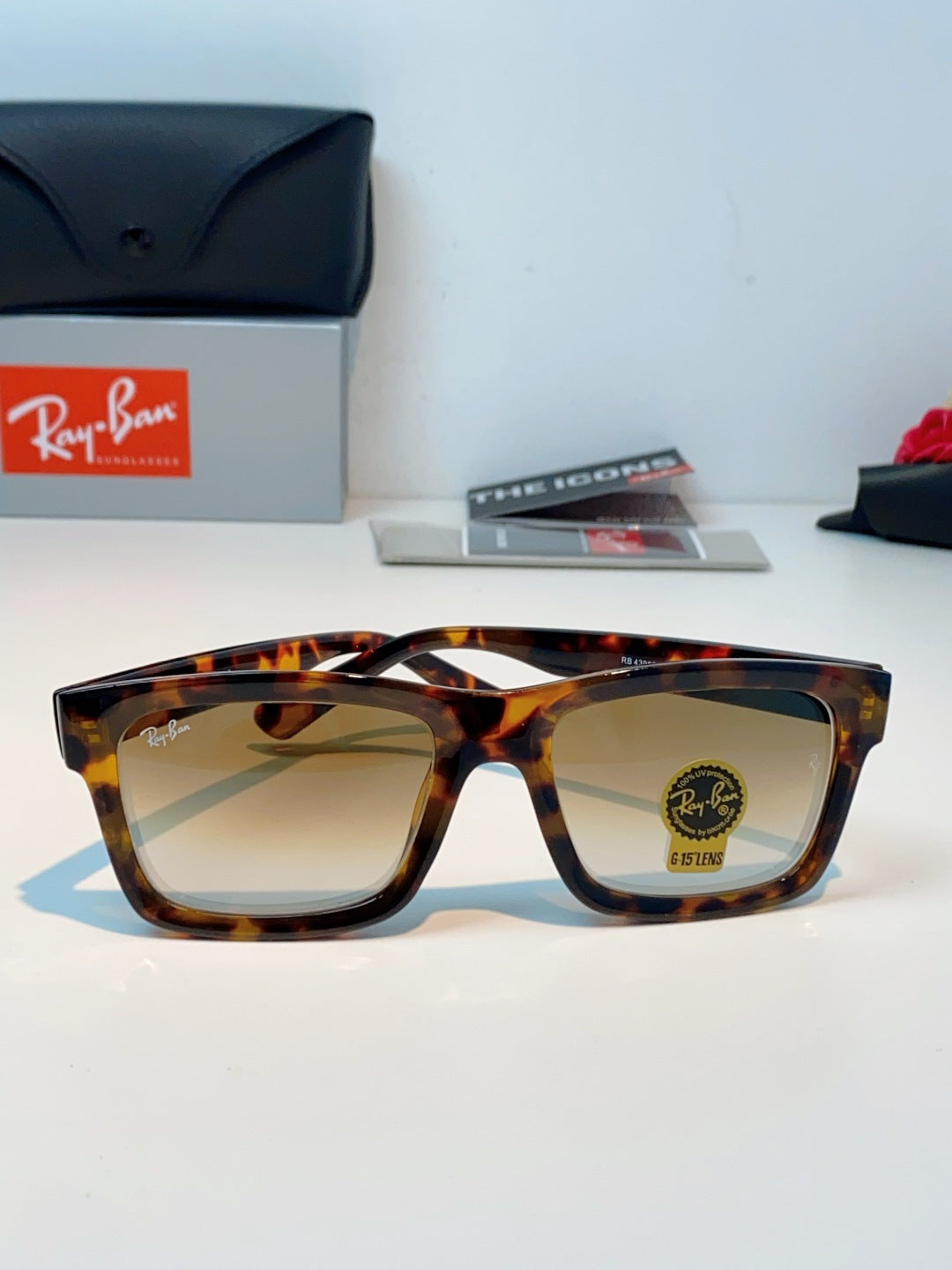 High quality tempered glass sunglasses for men