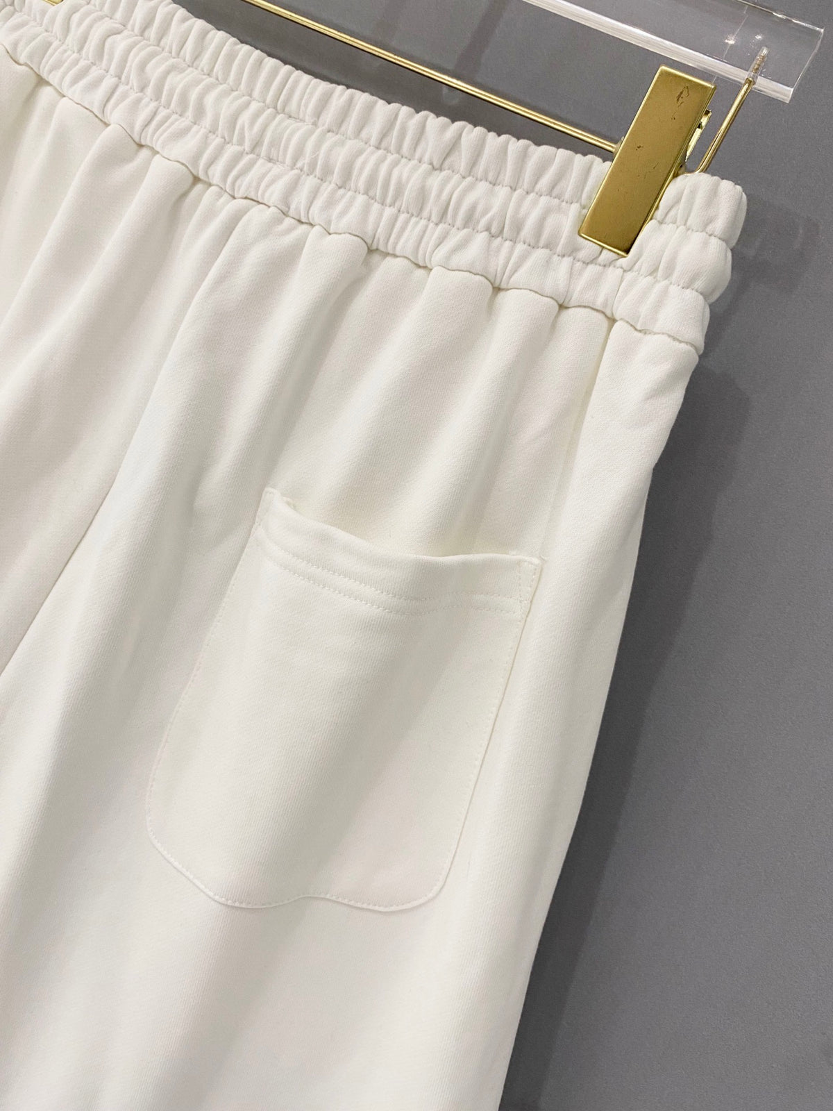 Classic letter embroidered casual shorts