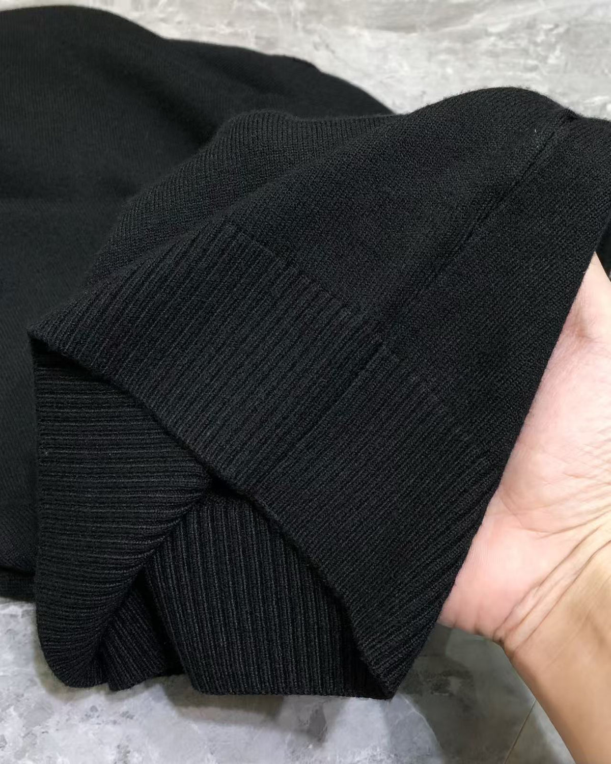 New logo high neck sweater