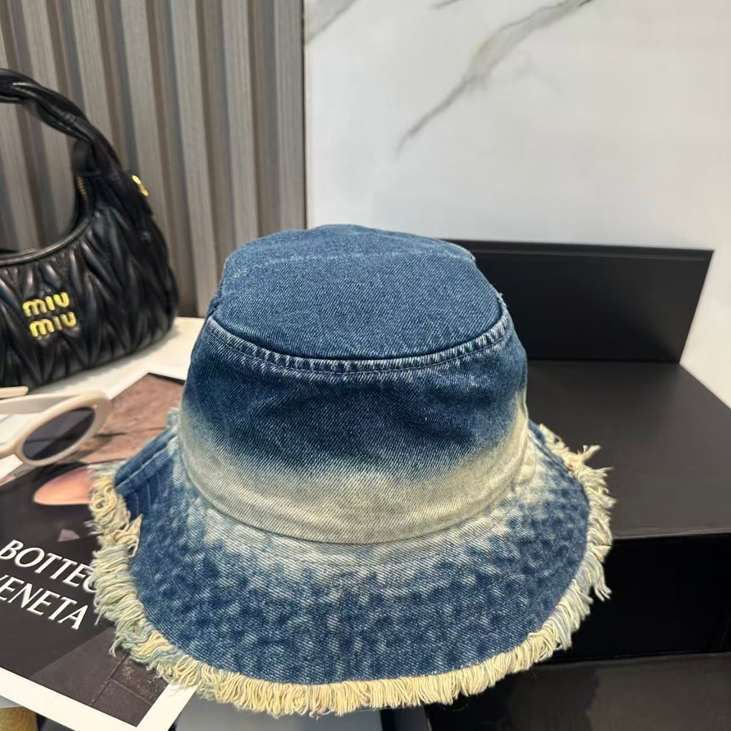 New denim fisherman hat