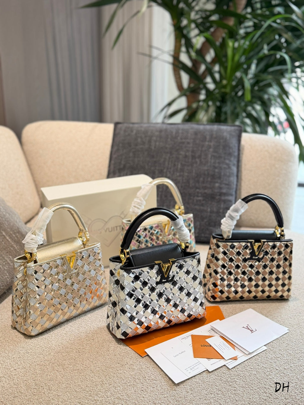 Early Spring Series Woven Handbag