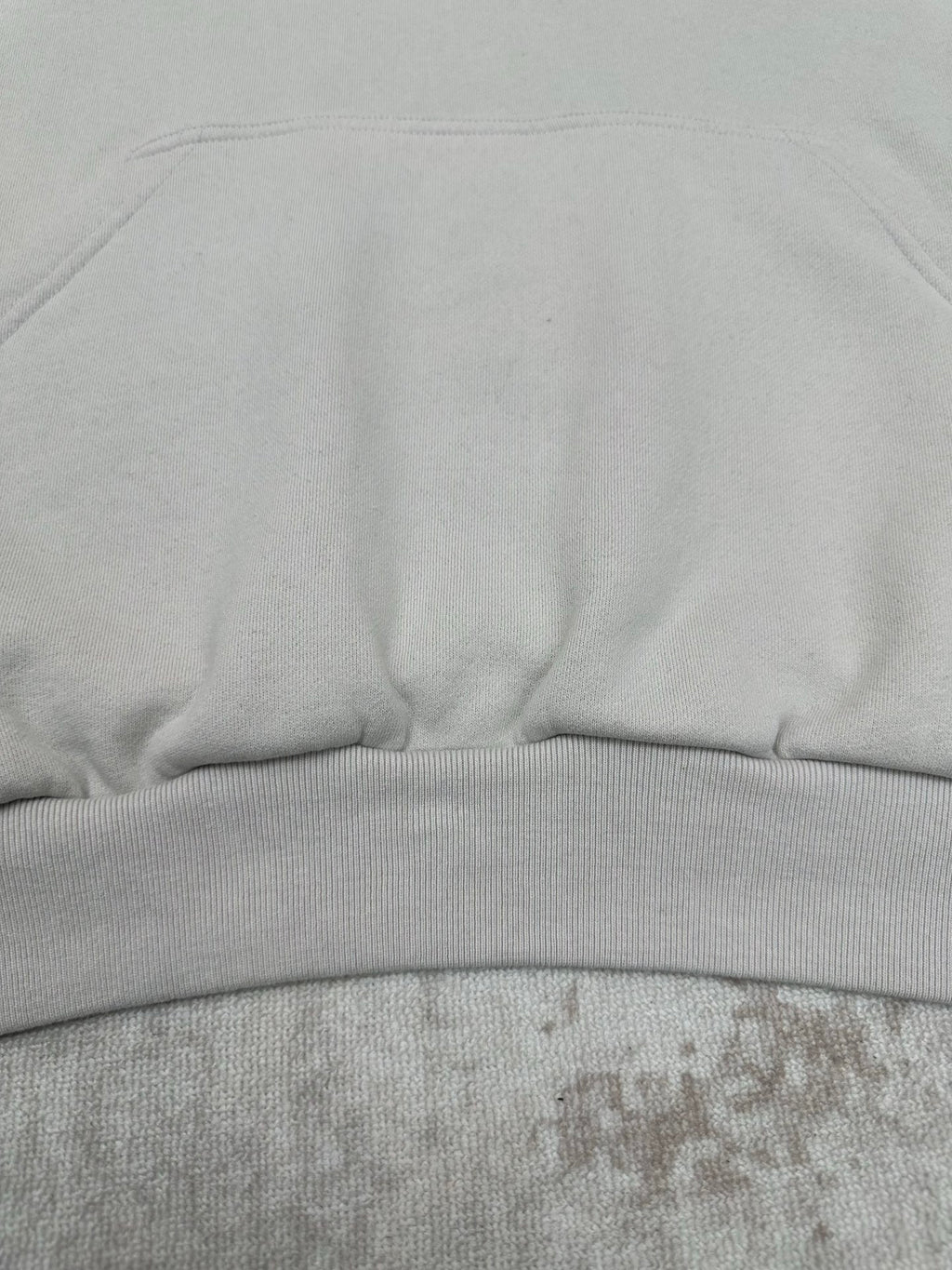 Embroidered Hoodie with Falling Shoulders