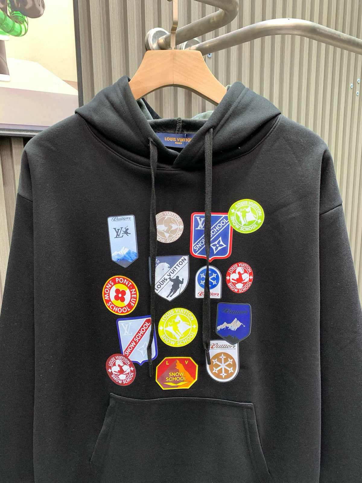 New brand element printed hooded sweatshirt