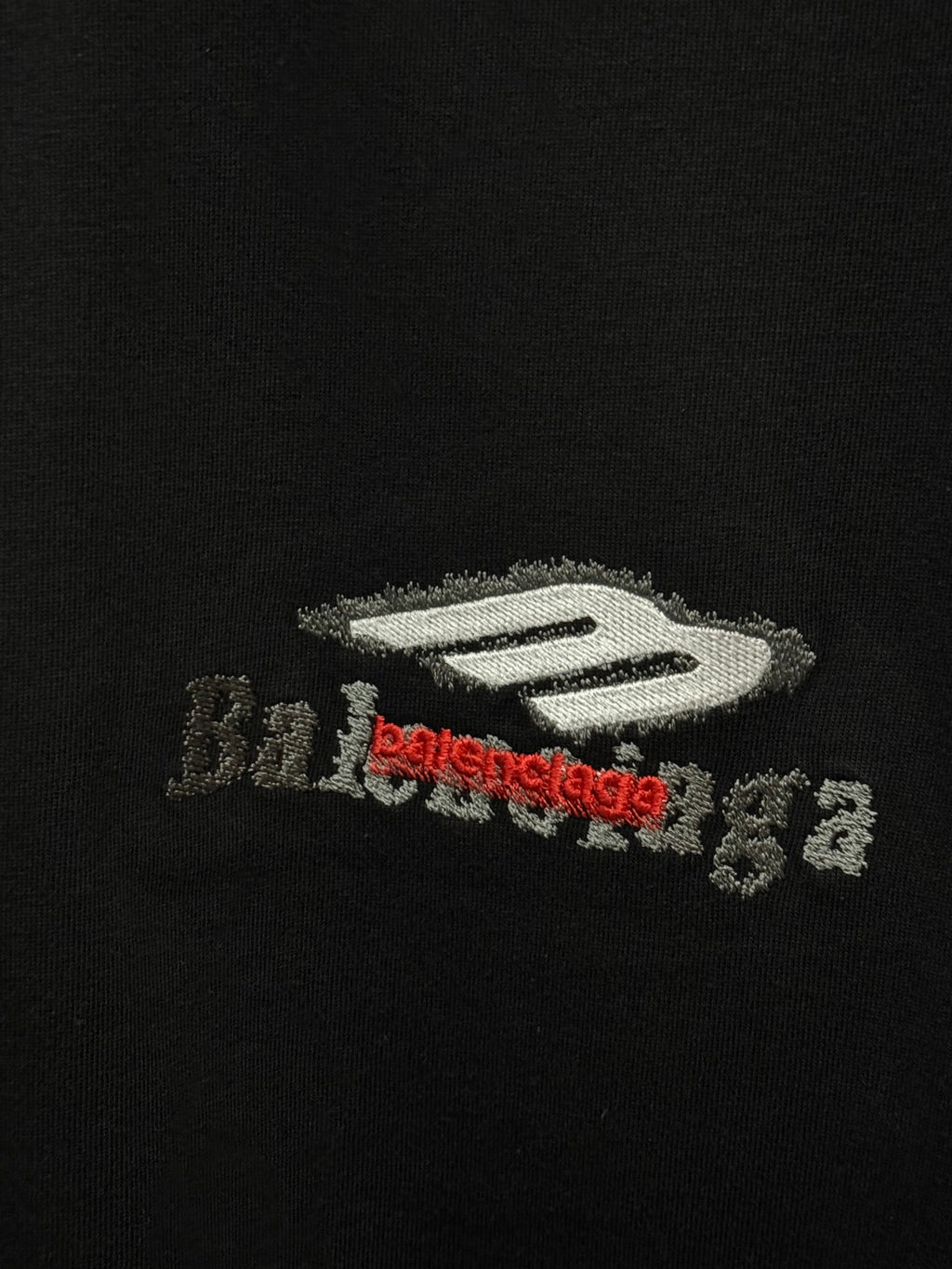 Stacked Embroidery 3D Stereoscopic Embroidery Short Sleeve