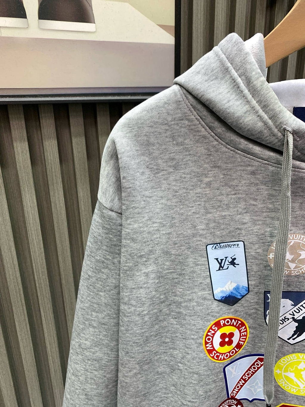 New brand element printed hooded sweatshirt