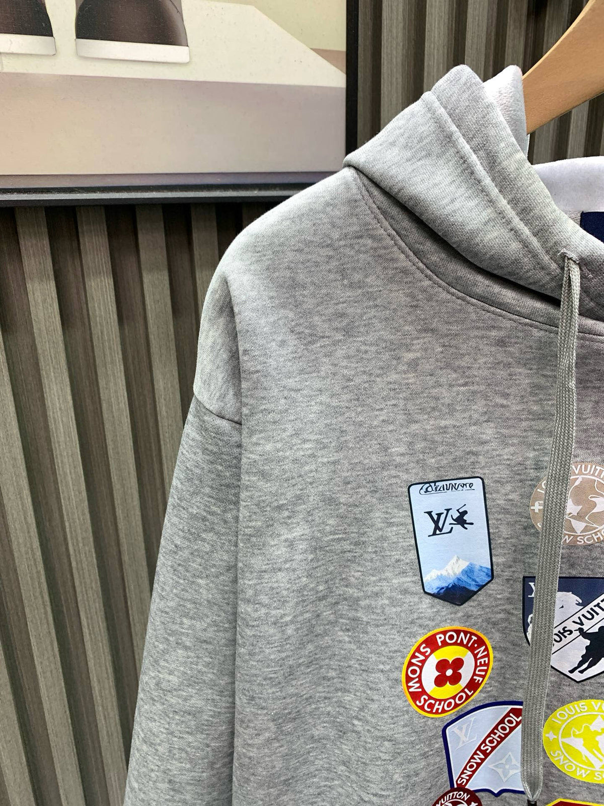 New brand element printed hooded sweatshirt