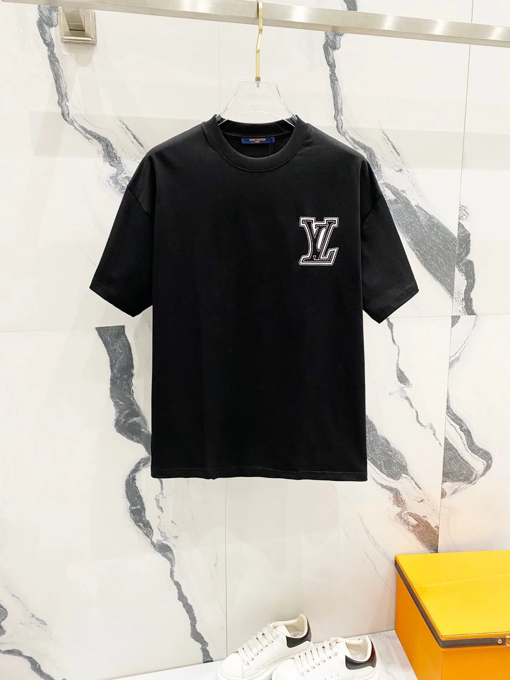 Classic Cutout Embroidered T-Shirt