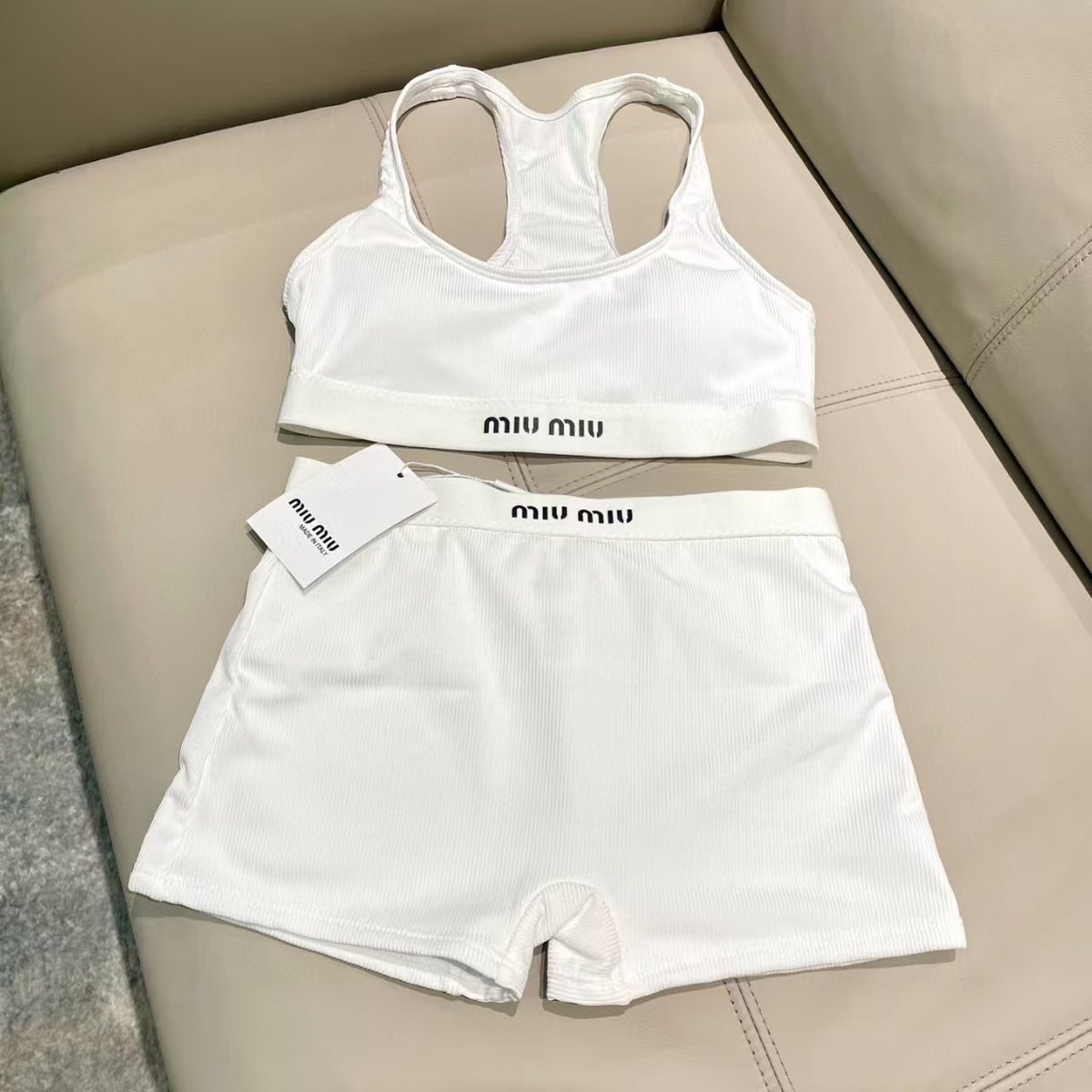 New Knitted Split Swimsuit