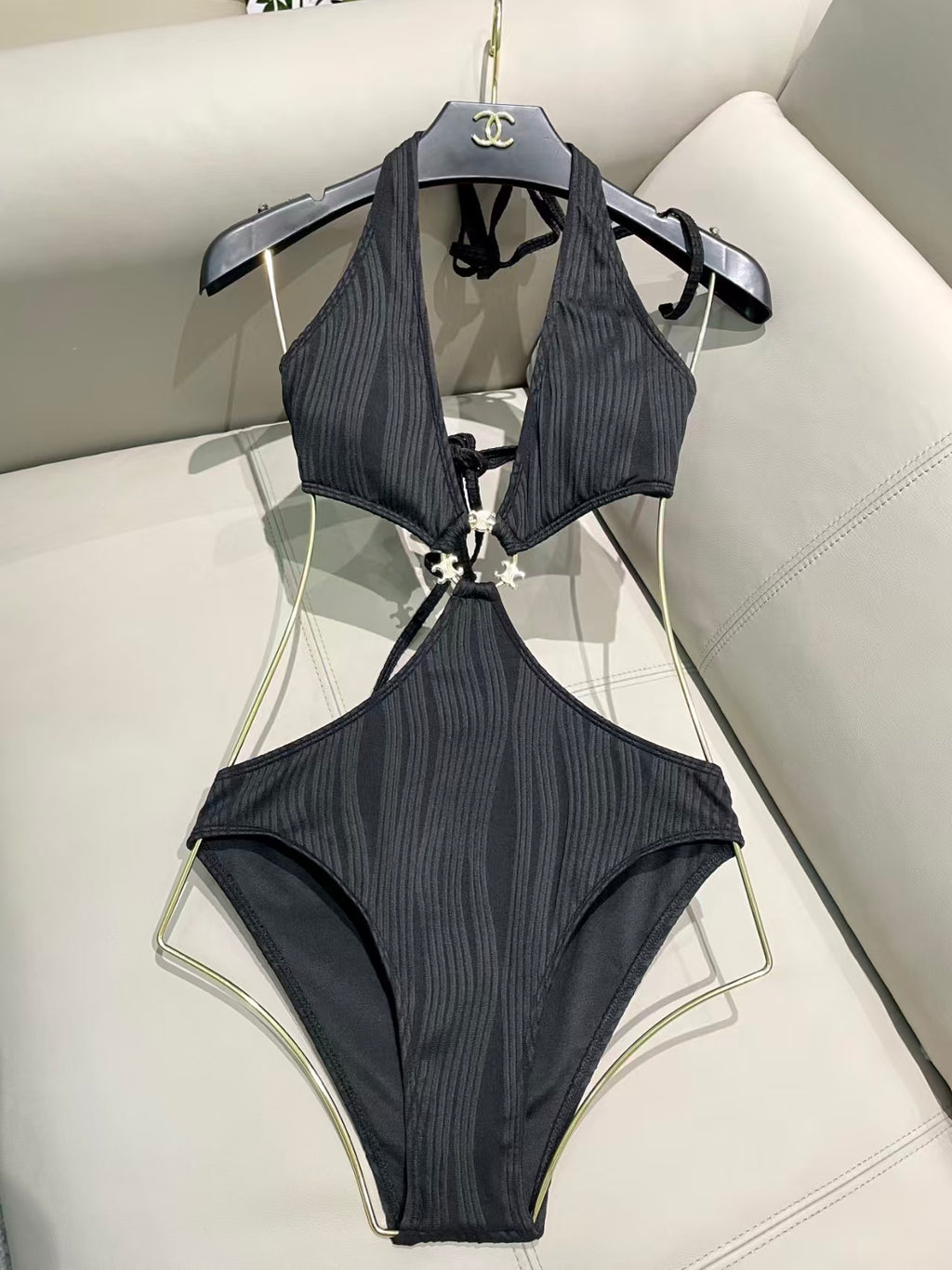 New retro patterned swimsuit