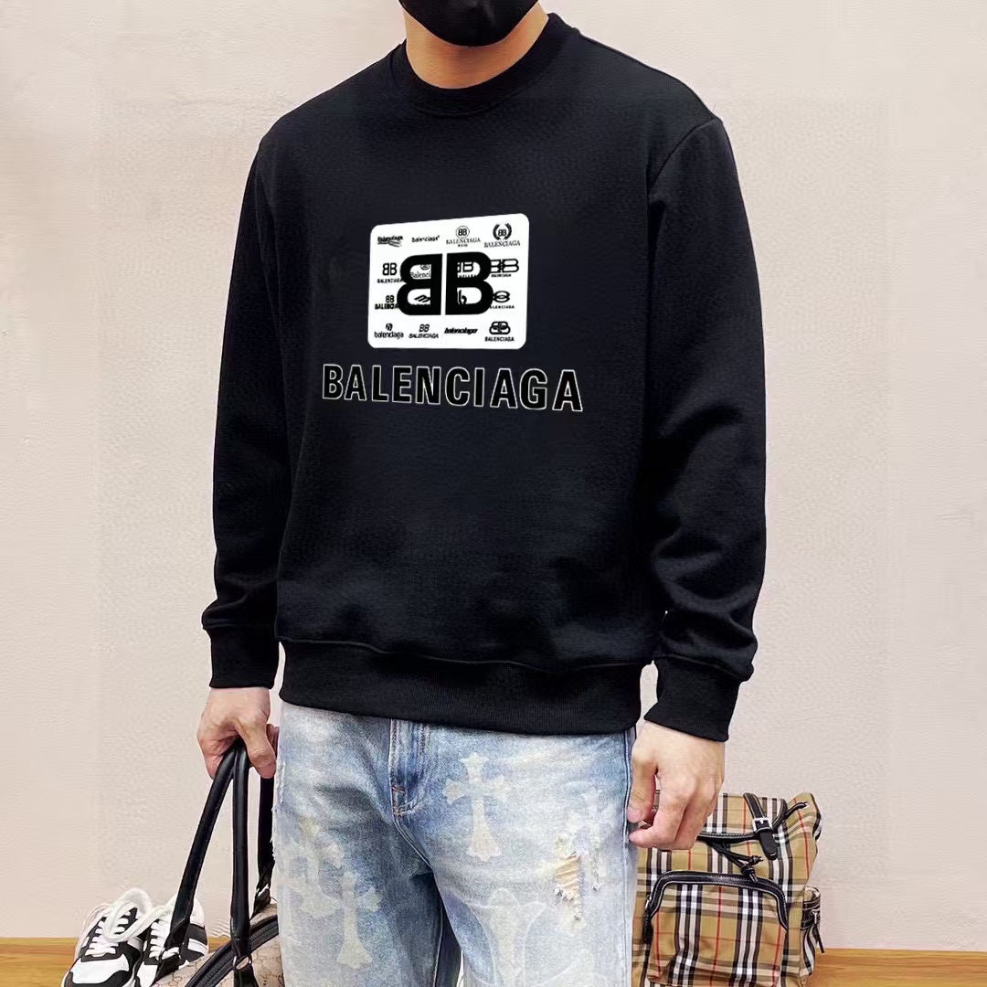 New round neck hoodie