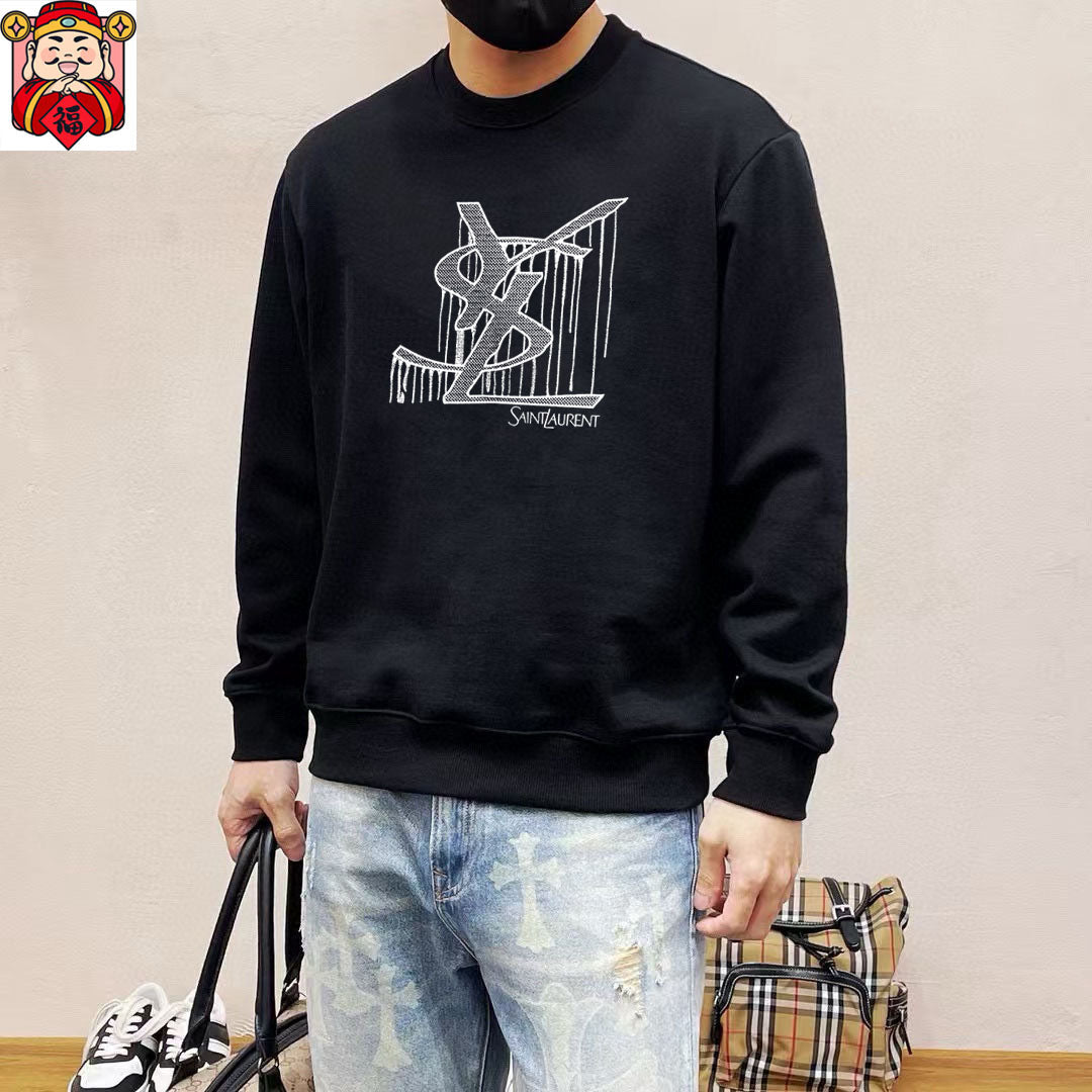 Early spring latest long sleeved round neck sweatshirt 19