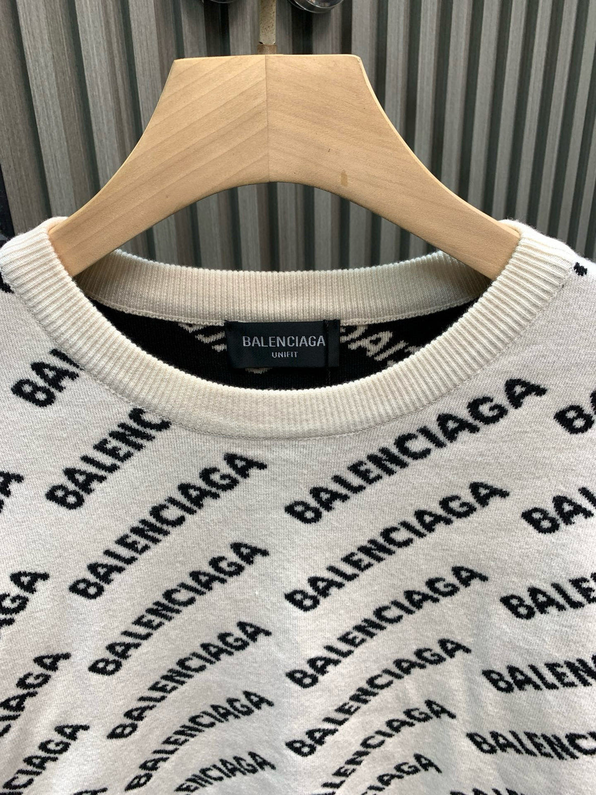 Full printed bullet screen double-sided knitted jacquard sweater