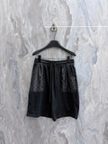 The new shorts are made of elegant cotton knit fabric