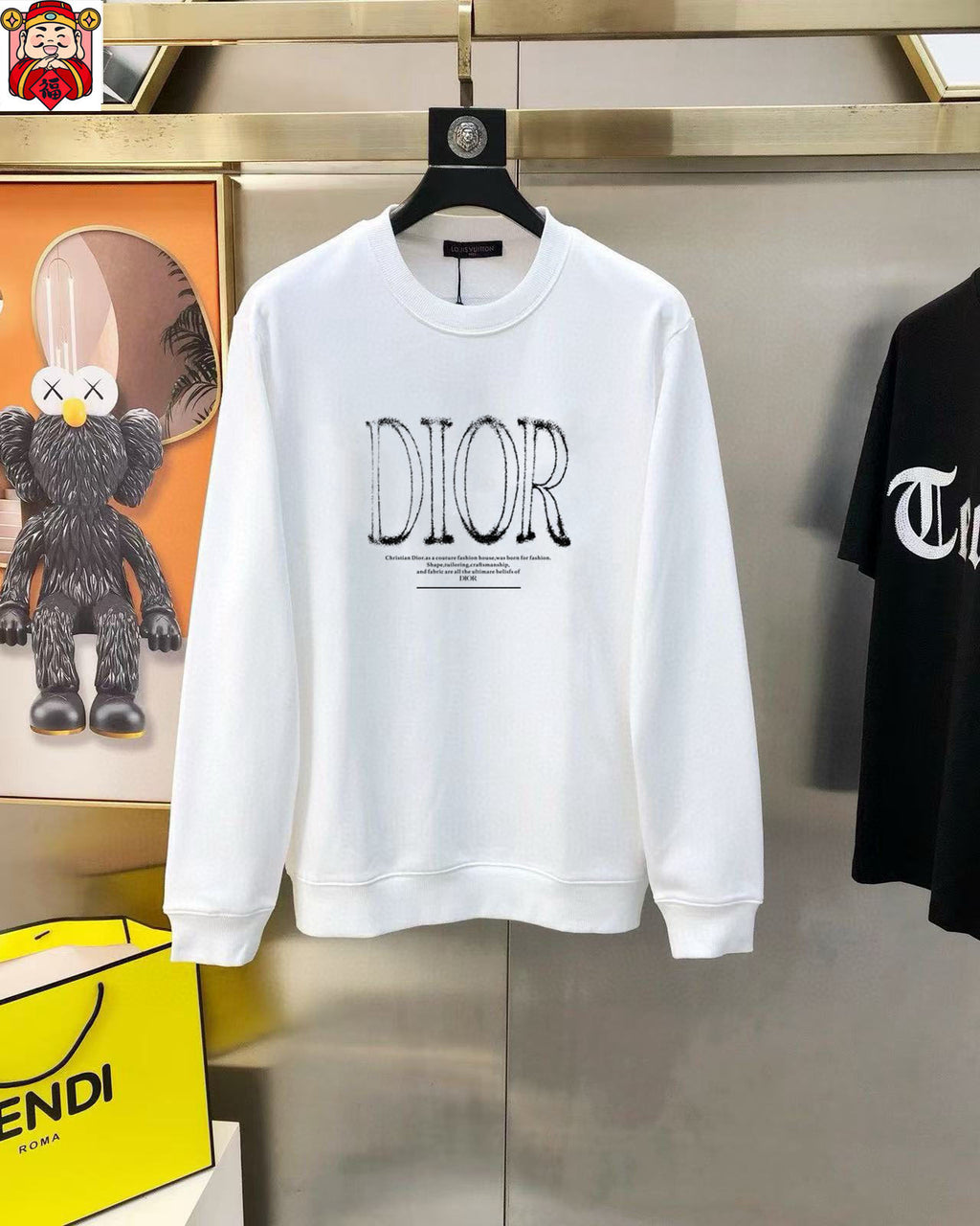 Early spring latest long sleeved round neck sweatshirt 18