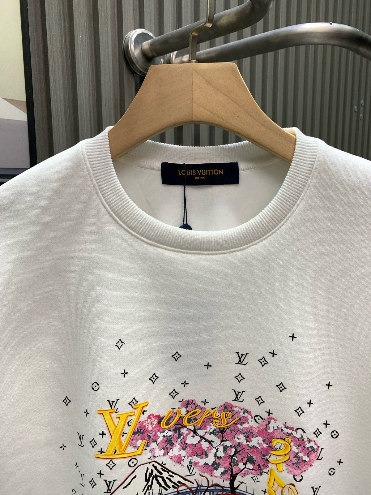 New Year printed hoodie