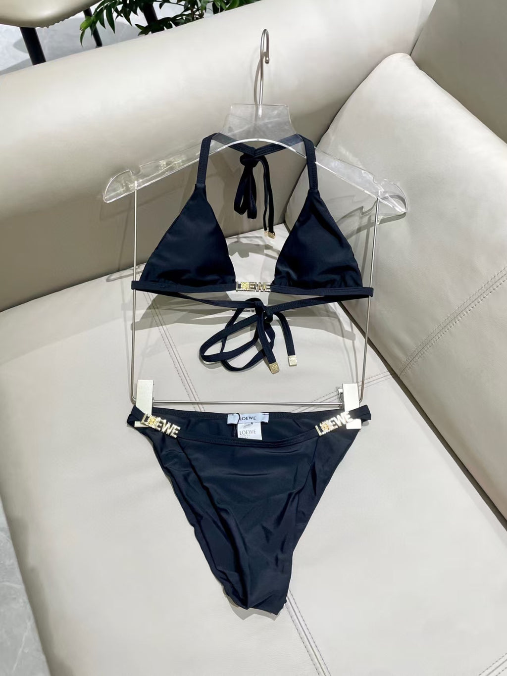 New split swimsuit